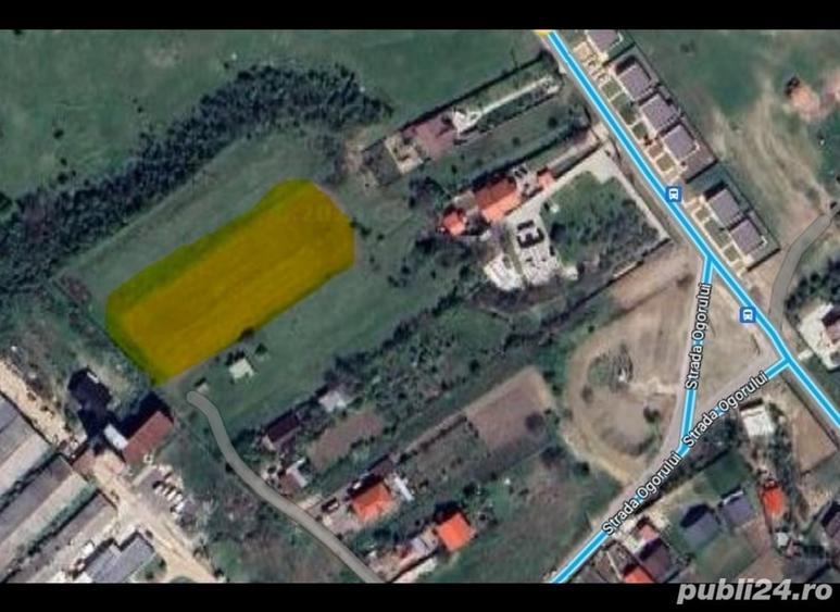 Teren de 3200 mp, în Bălăceanca