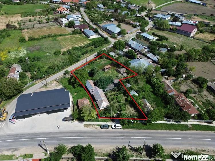 Casă cu 3 camere cu Teren 1459 Mp în Nănești