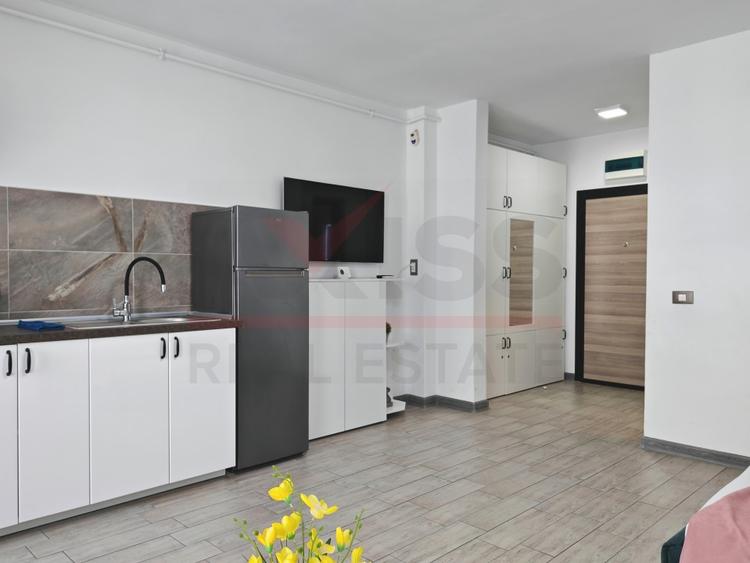 Garsonieră decomandată, mobilată în Mamaia-Sat