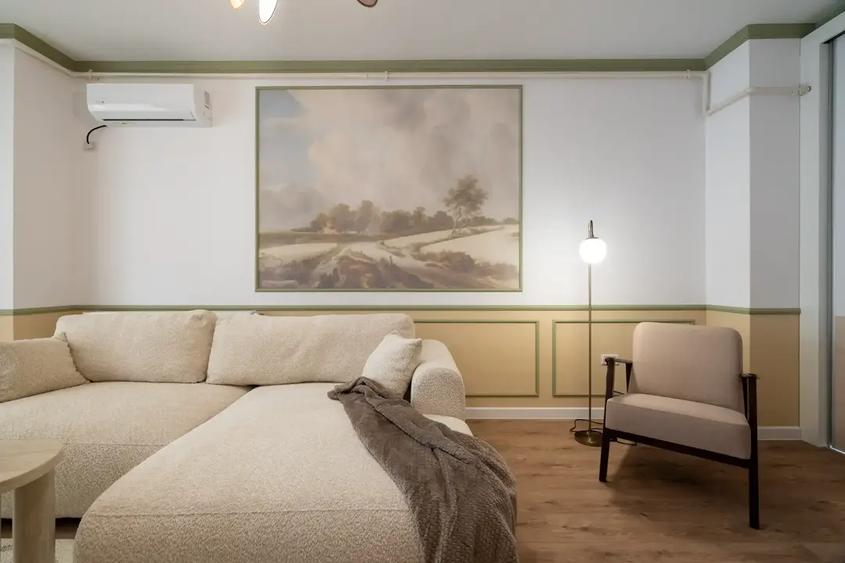 Apartament cu 2 camere semidecomandat, mobilat în Progresul