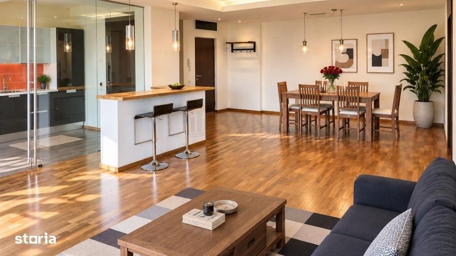 Apartament 3 camere 111 mp utili piscina gradina paza - 1