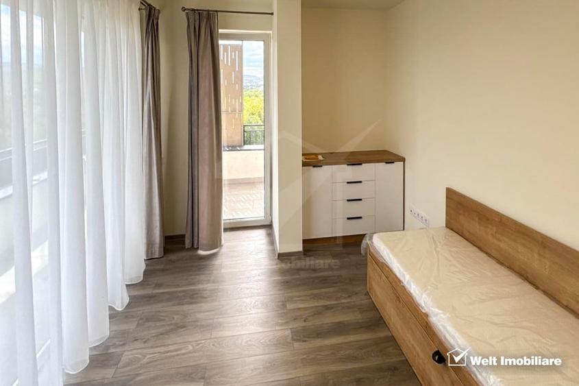 Apartament cu 3 camere semidecomandat, mobilat în Între Lacuri