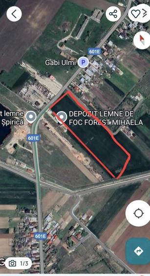 Teren de 5100 mp, în Ulmi