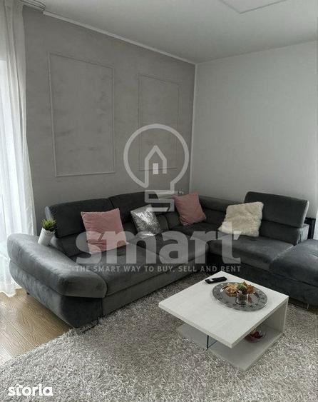 Apartament cu 2 camere, mobilat în Borhanci