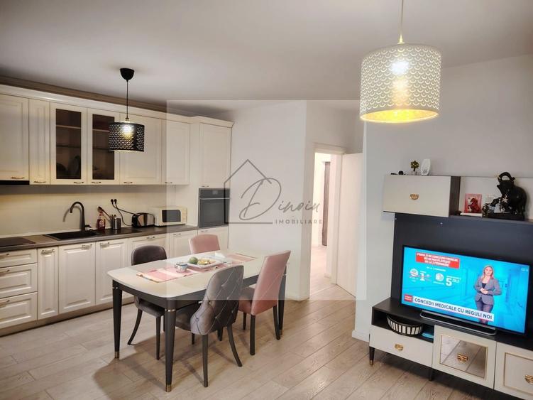 Apartament cu 4 camere decomandat, mobilat în Băneasa
