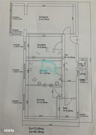 Apartament 3 camere Astra, 72 mp - Brasov - 2