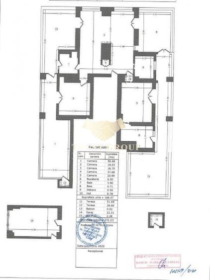 Apartament cu 5 camere decomandat în Grădina Icoanei