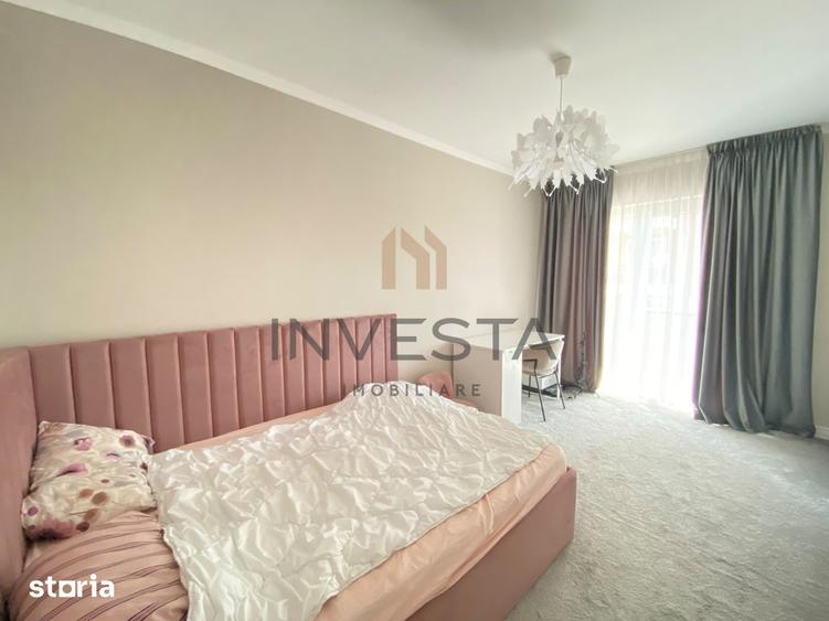 Apartament cu 4 camere semidecomandat, mobilat în Borhanci