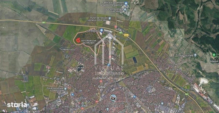 Teren de vanzare in Sibiu, Veterani- PUZ- Oportunitate Investitie - 2