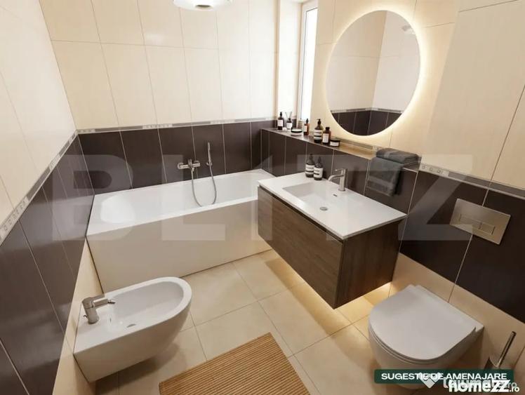 Apartament cu 3 camere decomandat în Micro 11