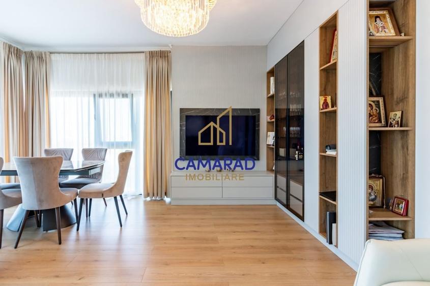 Apartament cu 3 camere decomandat, mobilat în Mihai Bravu