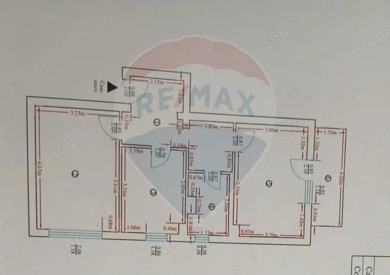 Apartament cu 2 camere decomandat în Târgu Neamț