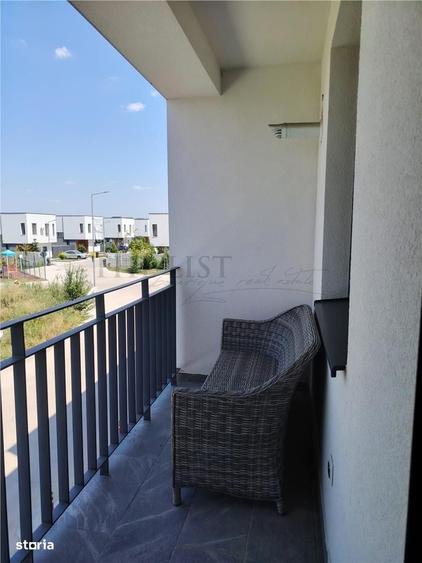 Apartament cu 2 camere semidecomandat în Tunari
