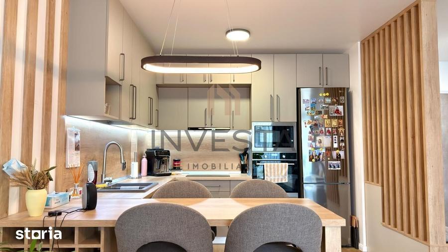 Apartament cu 2 camere semidecomandat în Între Lacuri