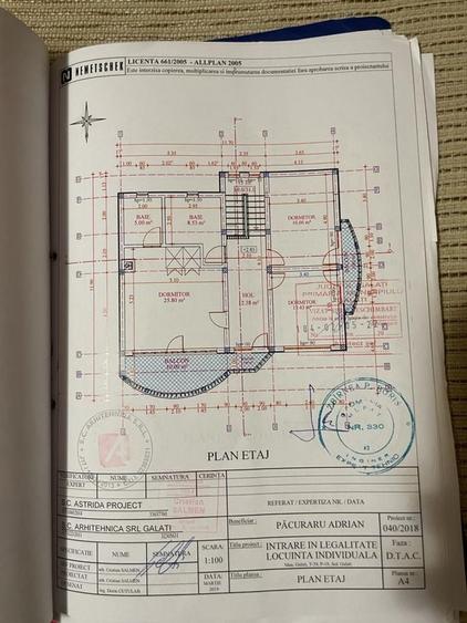 Casă cu 3 camere în Central