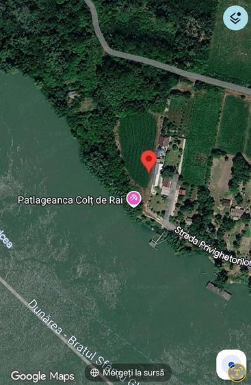 Teren de 5100 mp, în Pătlăgeanca