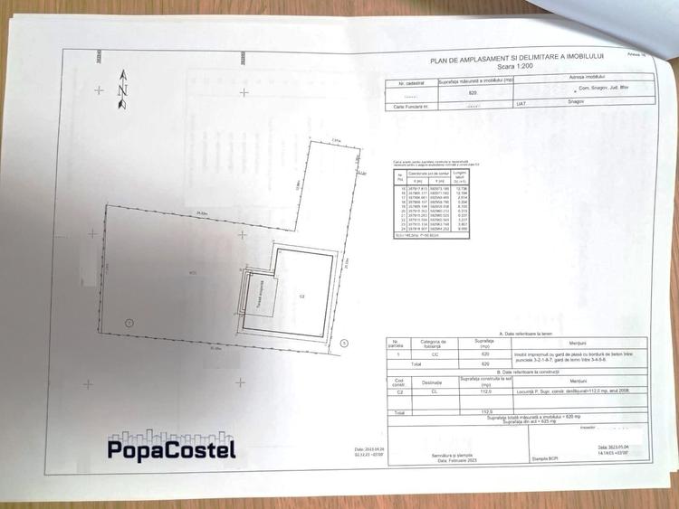 Casă individuală cu 3 camere cu Canalizare în Snagov