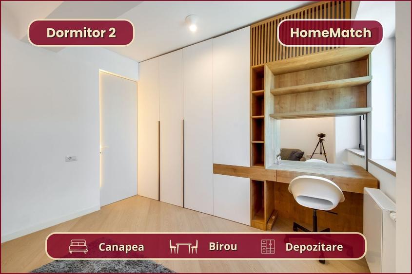 Apartament cu 3 camere decomandat, mobilat în Pipera