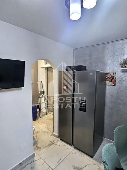 Apartament cu 3 camere semidecomandat, mobilat în Șagului
