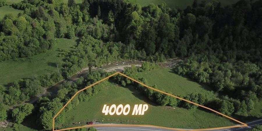 Teren de 4000 mp, în Babarunca