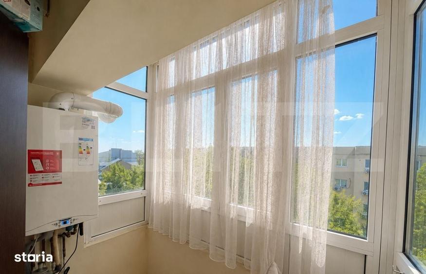 Apartament cu 3 camere decomandat, mobilat în Central