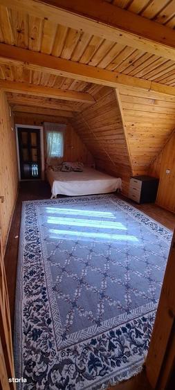 Cabana lemn cu mansarda + teren 2000MP - 7