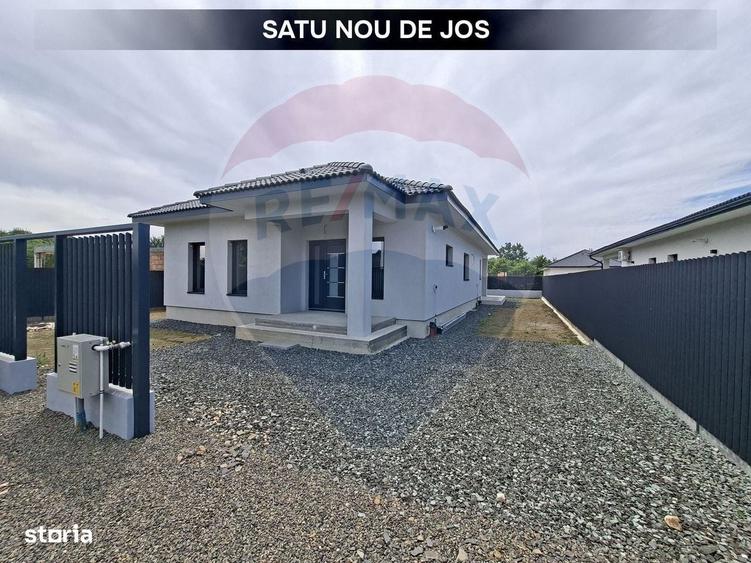 Casă cu 3 camere în Satu Nou de Jos
