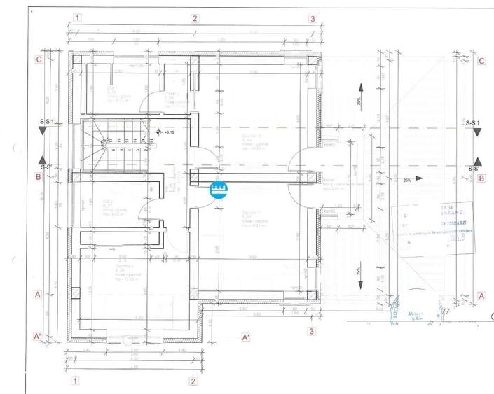 Casă cu 4 camere cu Teren 616 Mp în Aroneanu