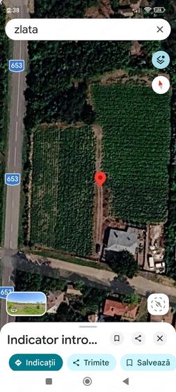 Teren de 5500 mp, în Central