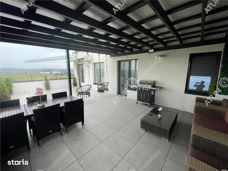 Penthouse cu 2 camere terasa si loc de parcare Calea Surii Mici Sibiu - 2