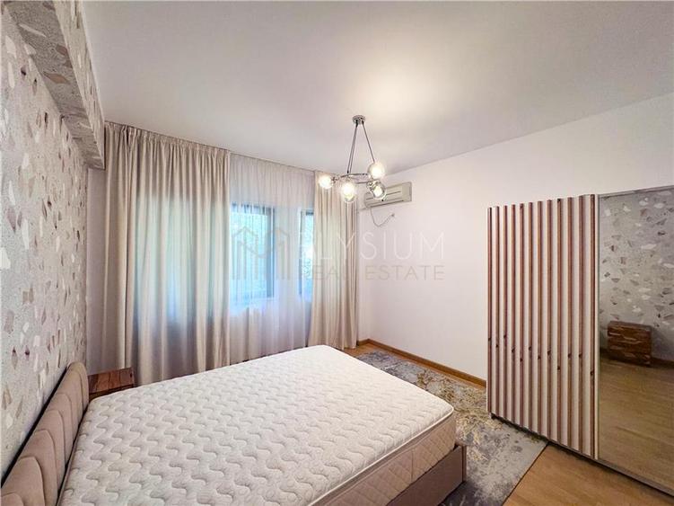 Apartament cu 4 camere decomandat, mobilat în Herăstrău