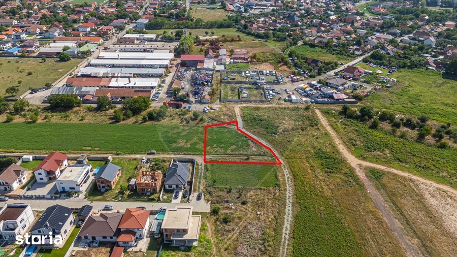 Teren 1237 mp cu PUZ aprobat de vanzare Bujac,Arad - 5