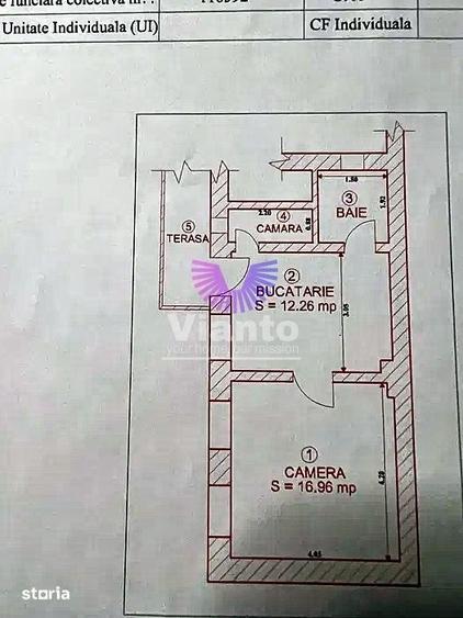 Apartament de vazare ultra central Sibiu cu balcon si gradina - 1