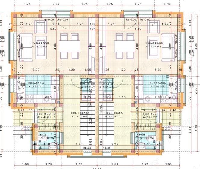 Duplex Mosnita Veche, 90mp utili - 1