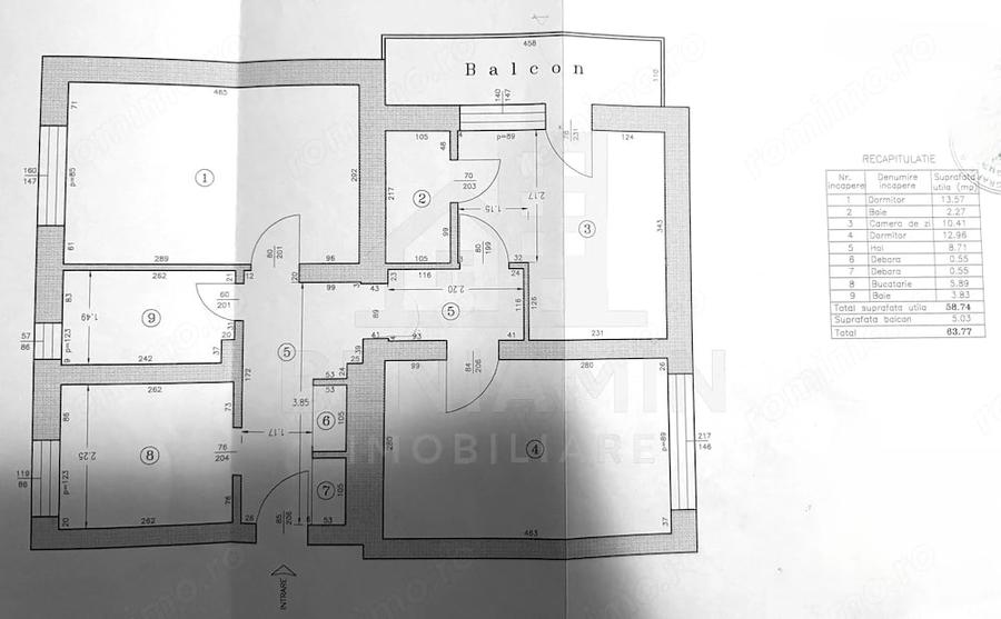 Apartament cu 3 camere decomandat în Brazda lui Novac
