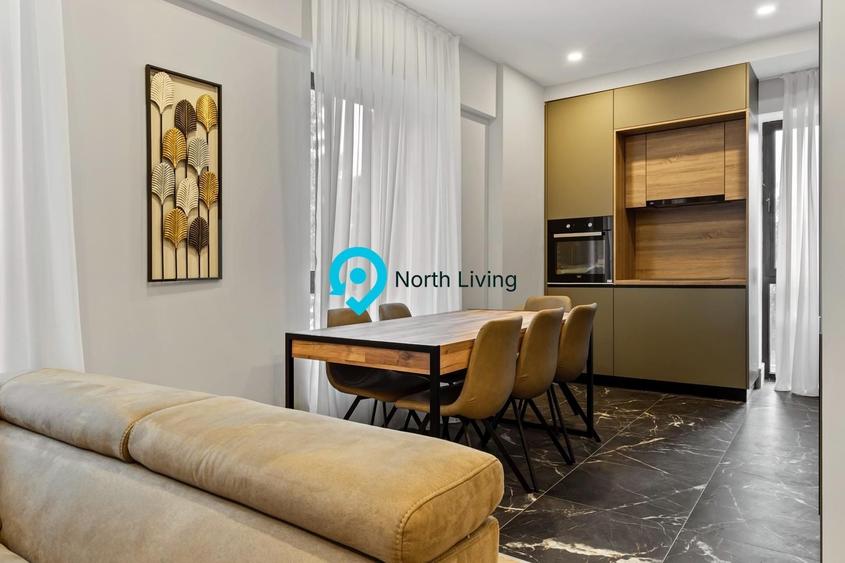 Apartament cu 2 camere semidecomandat, mobilat în Nord-Est