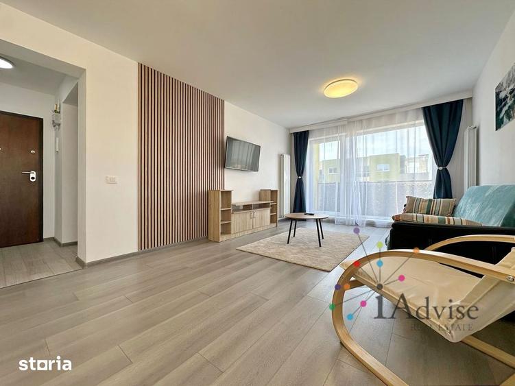 Apartament cu 2 camere, mobilat în Tractorul