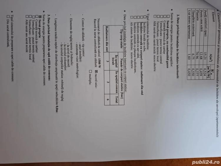 Apartament cu 3 camere decomandat în Ultracentral