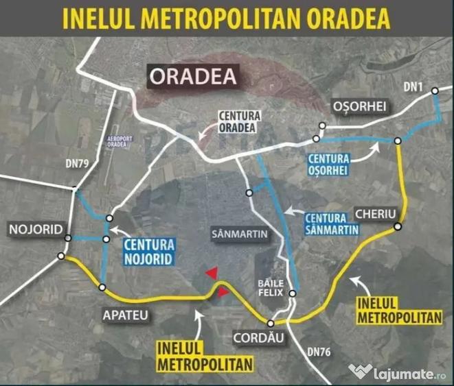 Terenuri 16.144 mp, Inel Metropolitan, vanzare integral sau separat - Oradea (Bihor) - 17