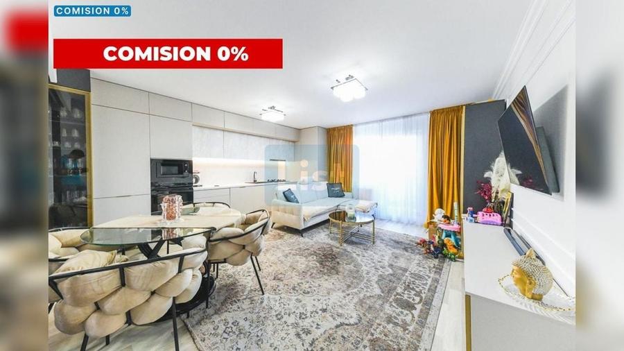 Apartament cu 2 camere semidecomandat, mobilat în Între Lacuri