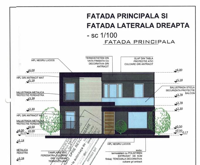 Casă cu 3 camere în Central