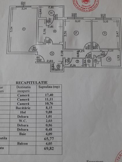 Apartament 3 camere de vanzare Ghencea -1 Mai - 2