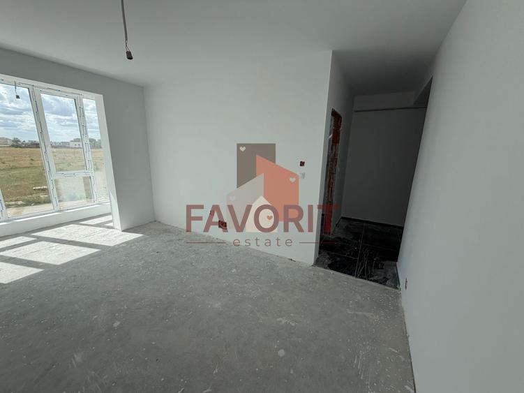 Apartament cu 3 camere semidecomandat în Giroc