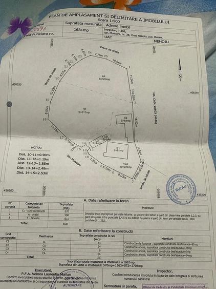 Casă cu Teren 1700 Mp în Central