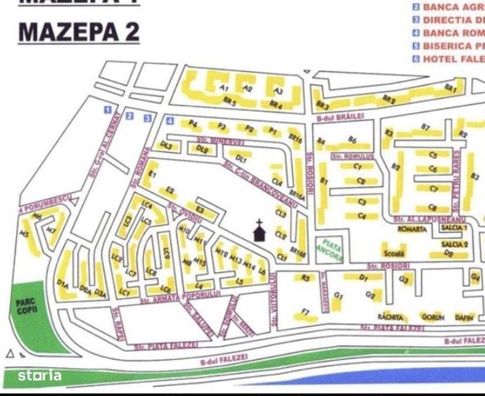 Apartament decomandat 3camere Mazepa 2 - 1