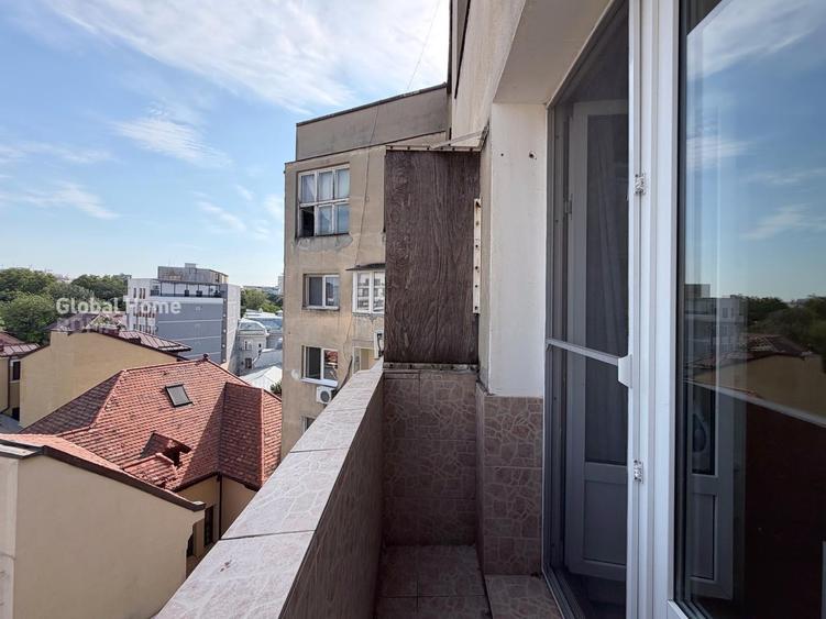 Apartament cu 2 camere semidecomandat, mobilat în Ultracentral