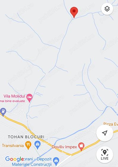 Teren de 1447 mp, în Brebina