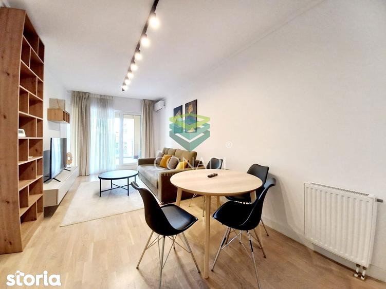 Apartament cu 2 camere, mobilat în Bucureștii Noi