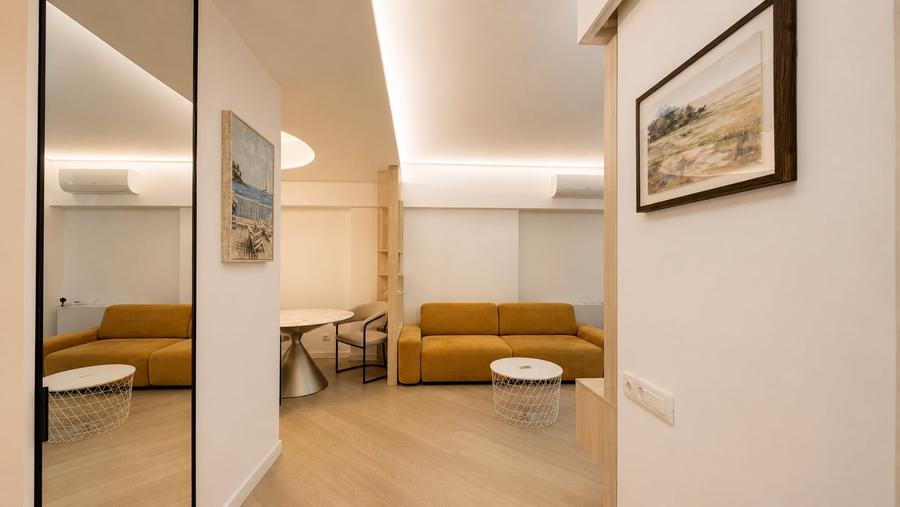 Apartament cu 3 camere decomandat, mobilat în Pipera