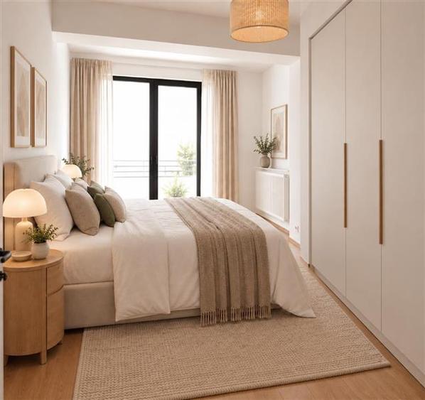 Apartament cu 3 camere semidecomandat, mobilat în Herăstrău
